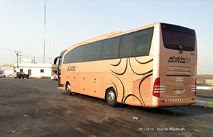 bus to Madinah